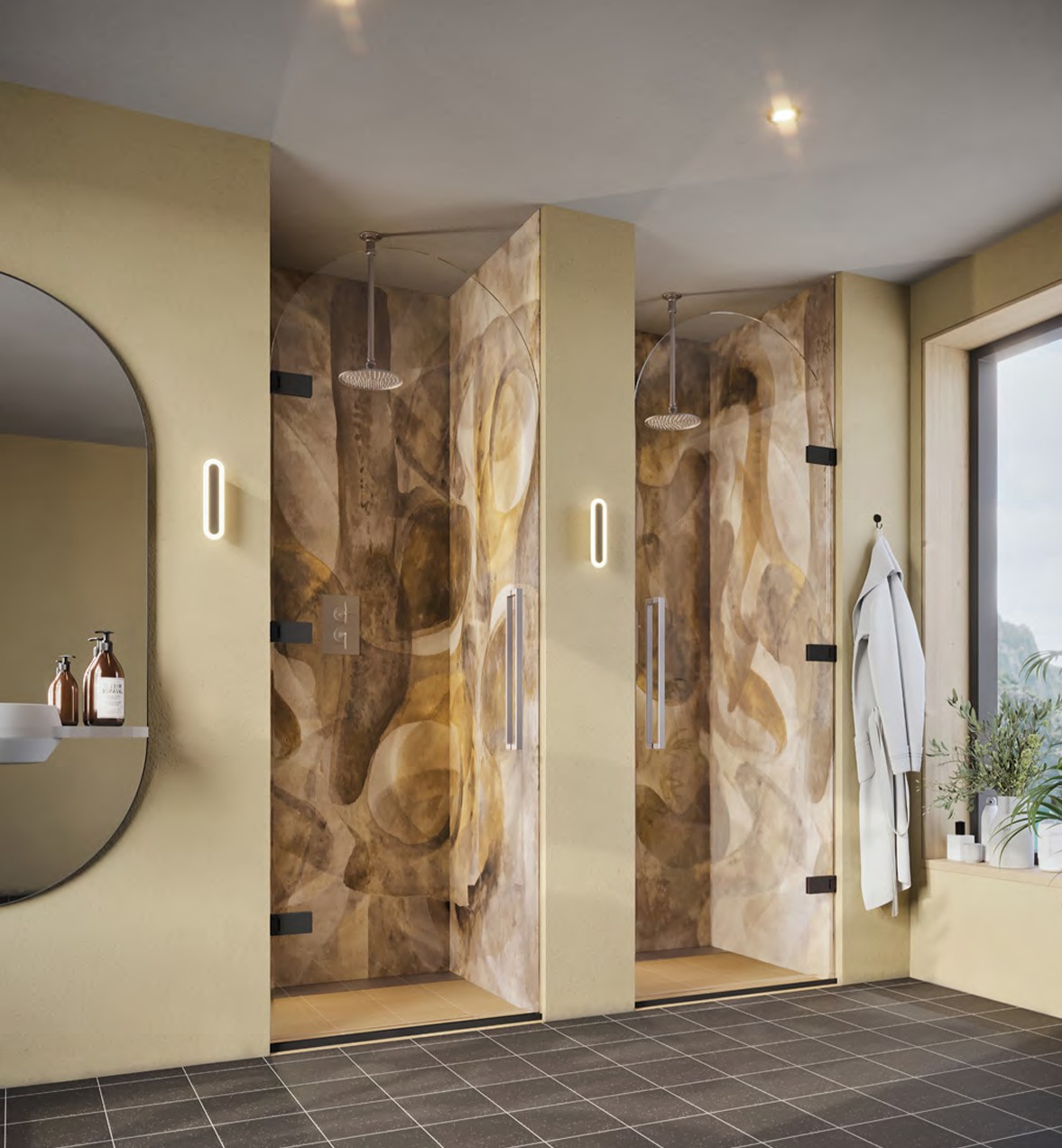 Arched Doors Majestic Showers