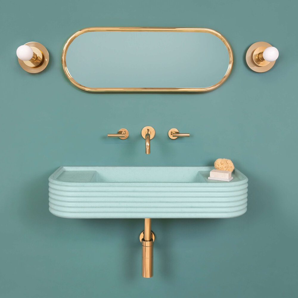 Kast+Concrete+Basins+-+Iva+-+Duck+Egg+-+Square KAST