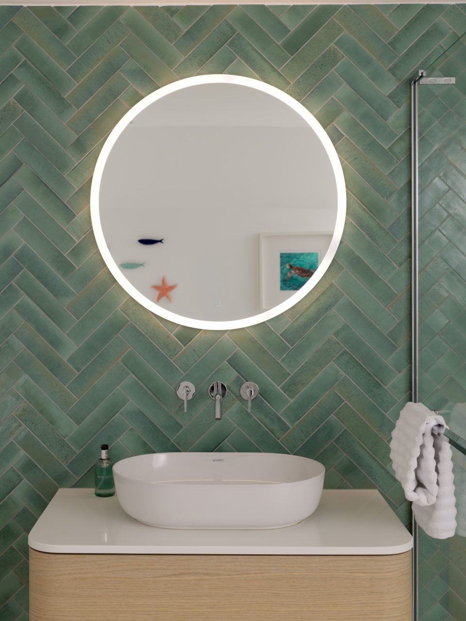 Mediterranean Coastal Bathroom