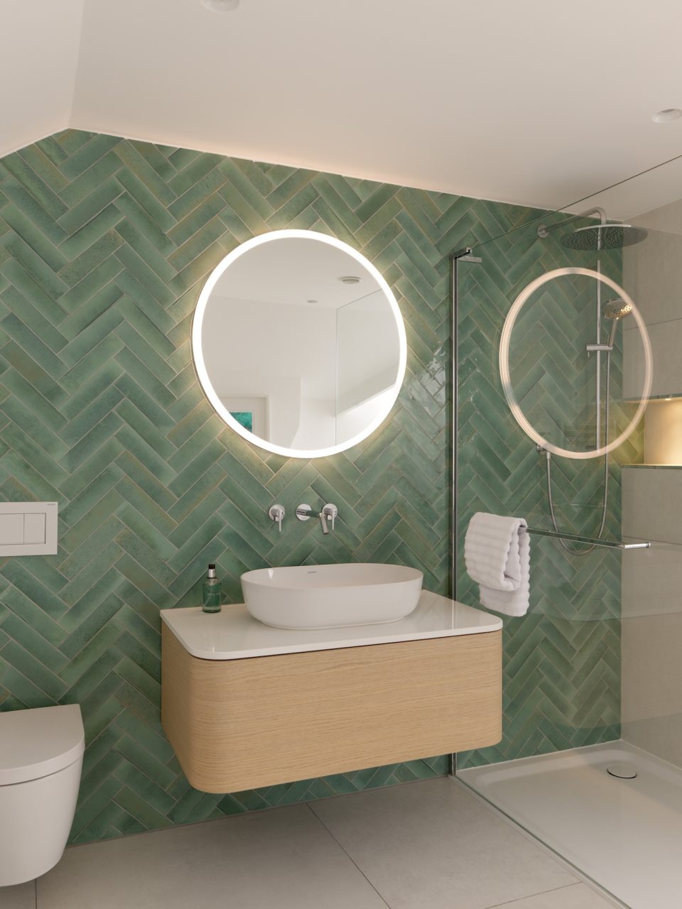 Mediterranean Coastal Bathroom